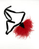 Ostrich Jabot