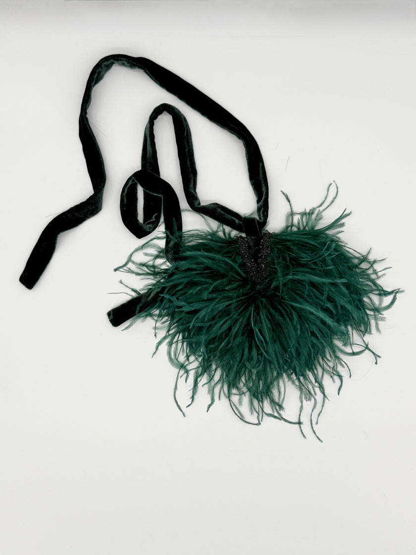 Ostrich Jabot