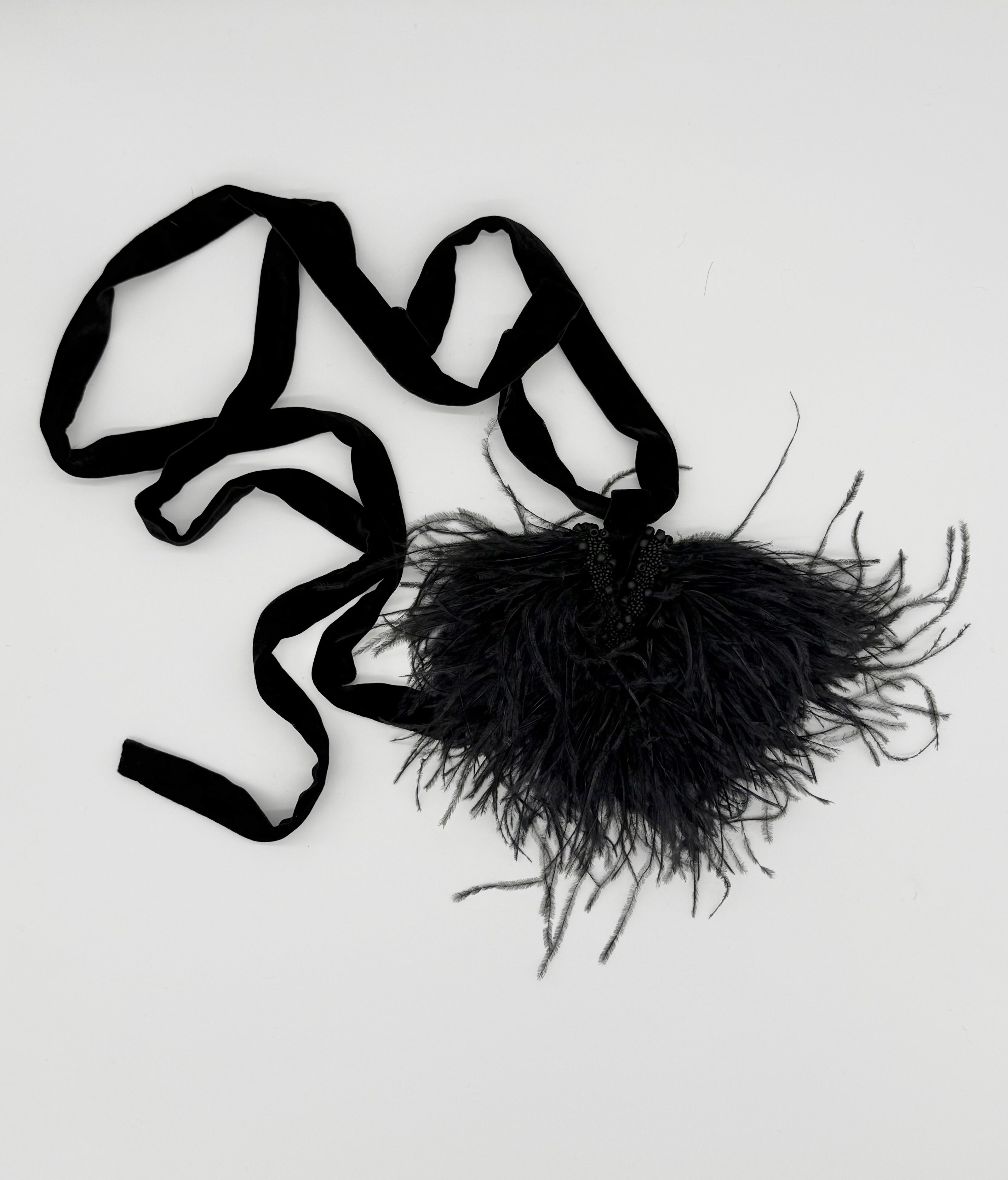 Ostrich Jabot