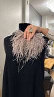 Ostrich Jabot