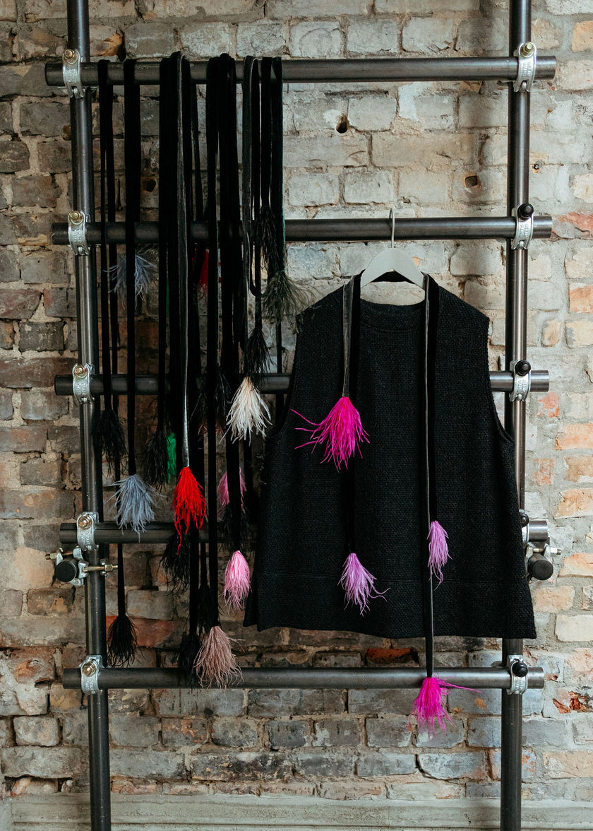 Ostrich Feather Accessory